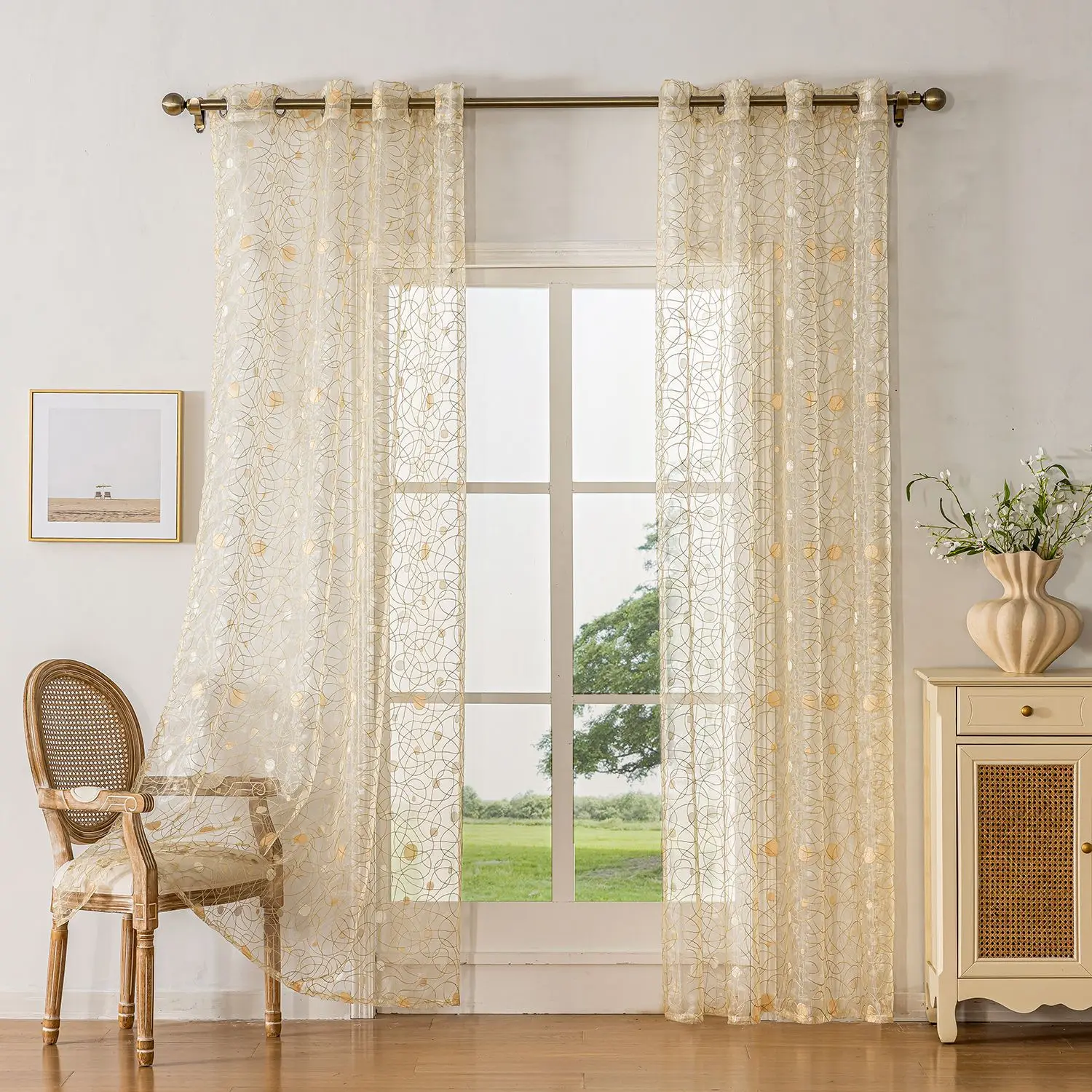 

Custom Made Curtain Fabrics Bedroom Window Tulle Voile Kitchen Sheer Organza Luxury Curtains For Living Room Curtain Drapes