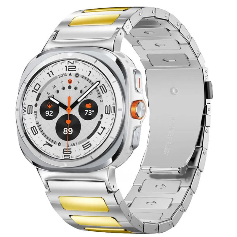 Stainless Steel Strap For Samsung Galaxy Watch Ultra 47mm No Gaps Replacement Bracelet For Samsung Galaxy Watch 7 Ultra 47mm image 3