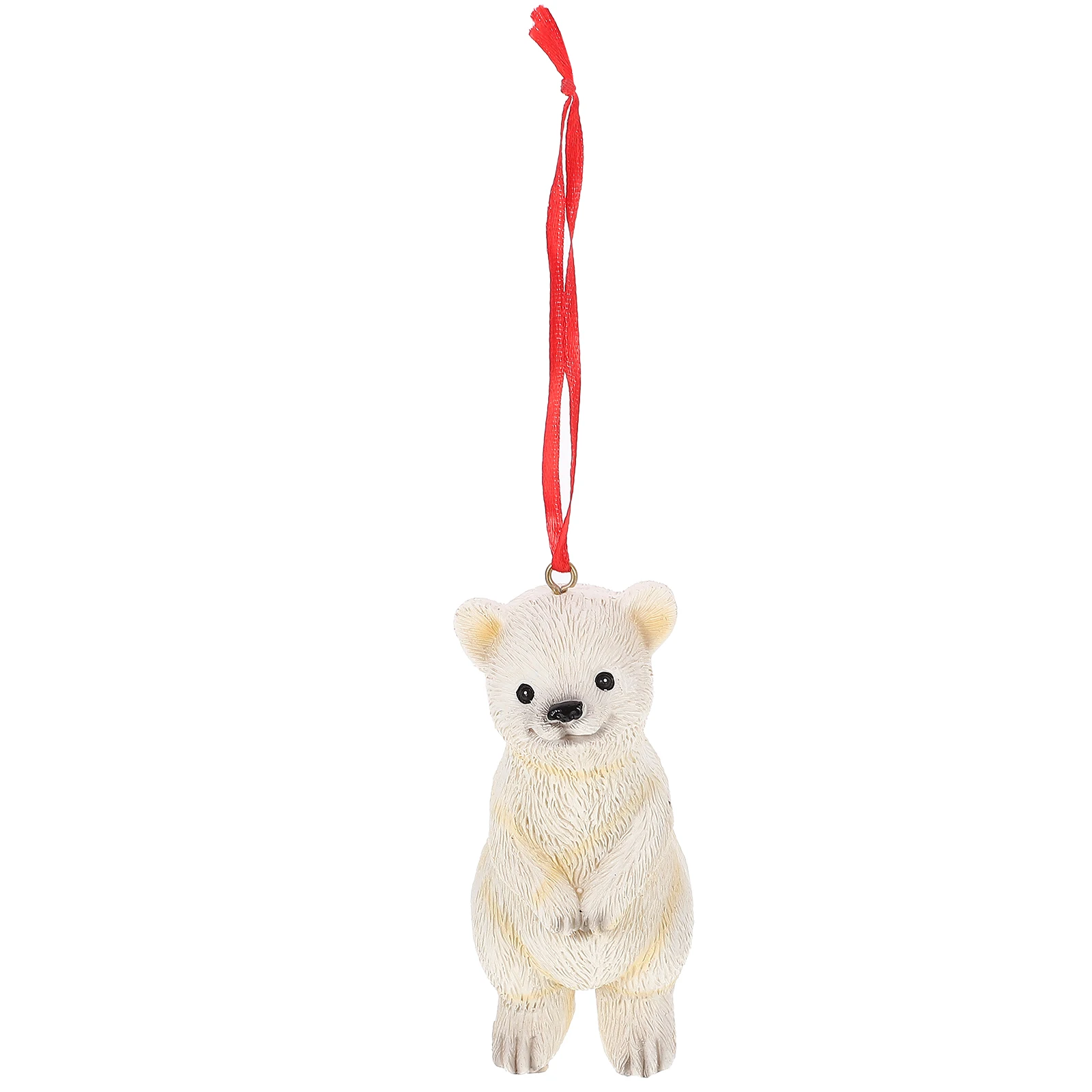

Delicate Bear Ornament Special Shape Design Convenient Hanging Decoration Garden Home Office Outdoor