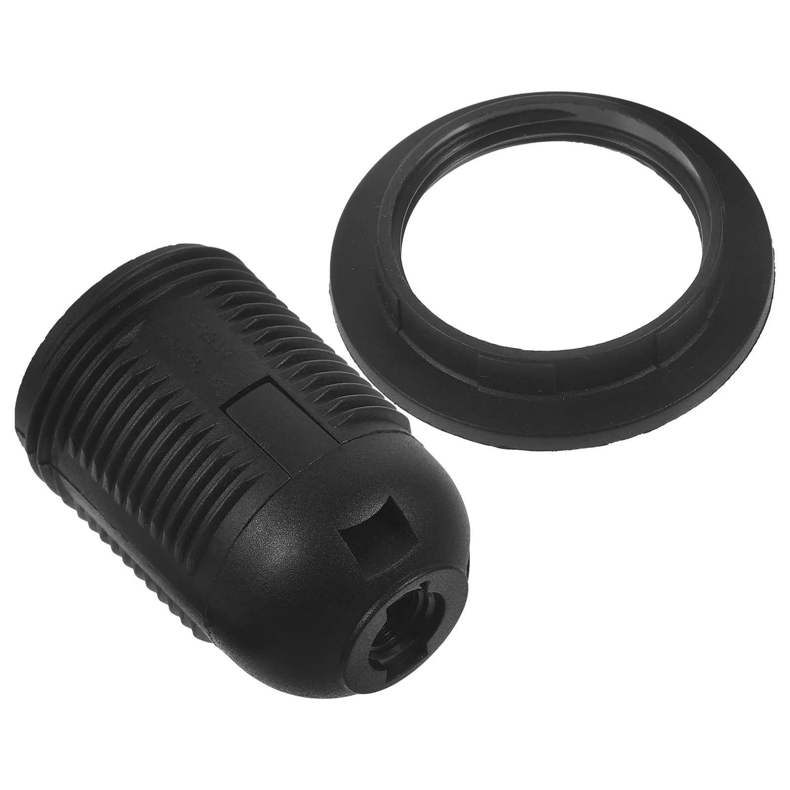 

E26 Lamp Holder High Quality Pe Construction Threaded Light Bulb Socket for Pendant Light Fixture Reliable Lamp Socket