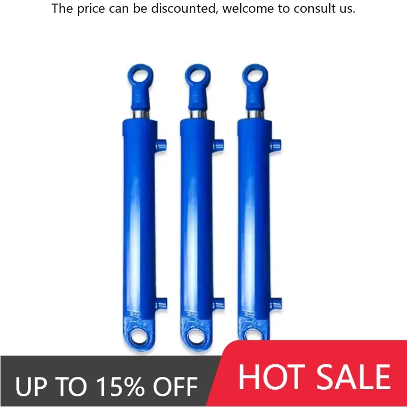 

Customized Double Ear Hydraulic Cylinder For Tractor Accessories Telescopic Single And Double Direction