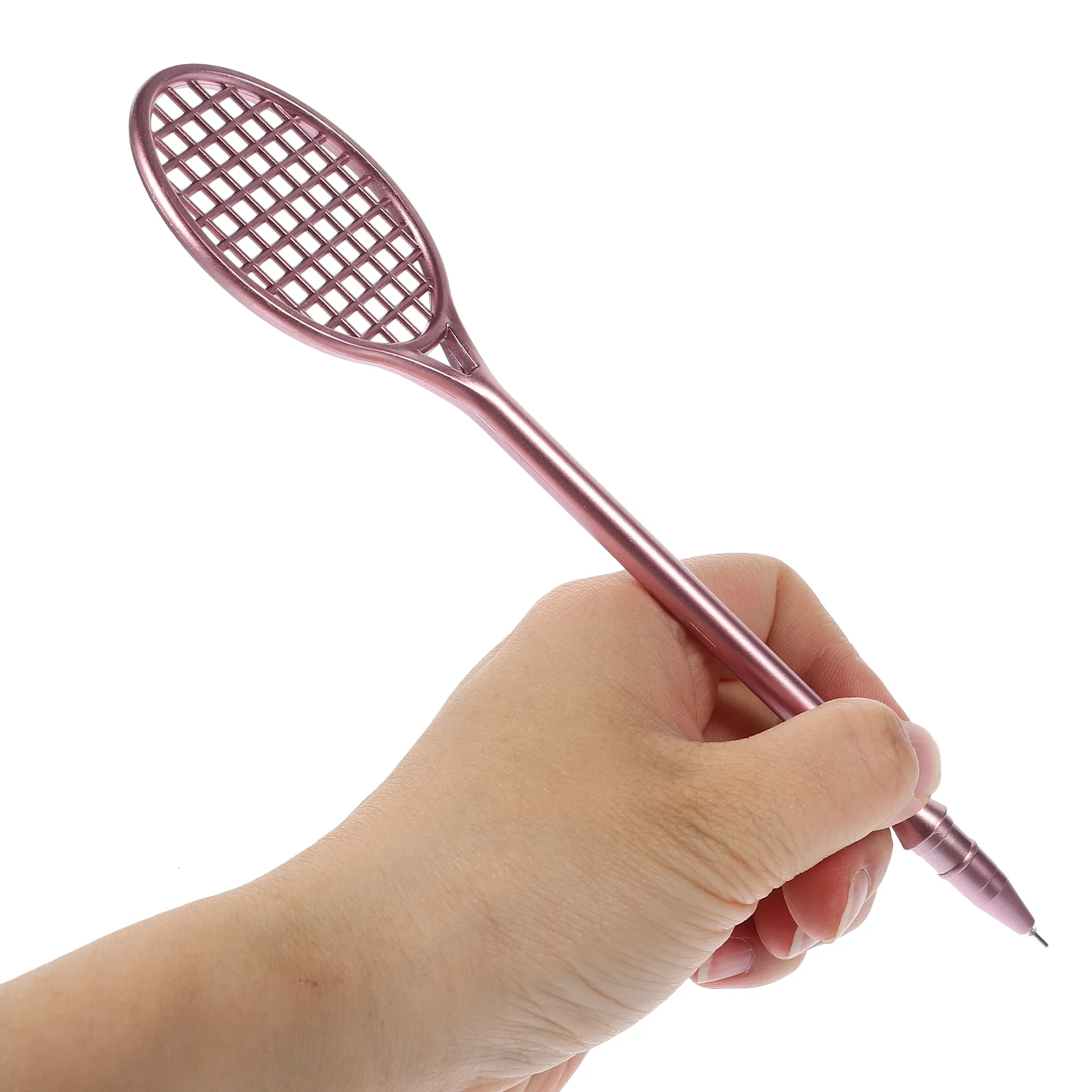 10 Pcs Gel Ink Pens Badminton Racket Fine Point Adorable Tennis Student Stationery Gift Child