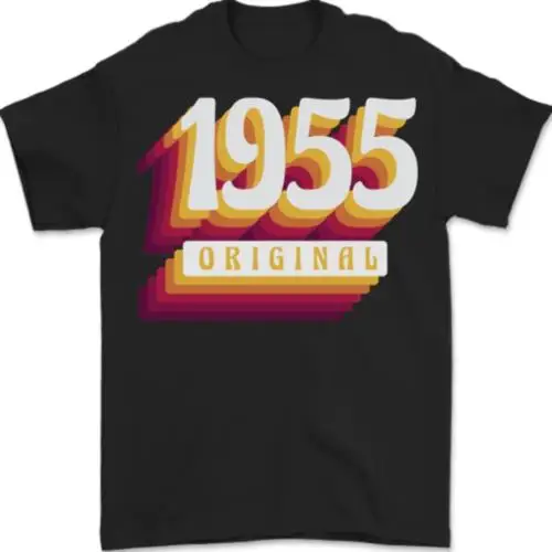 Retro 68th Birthday Original 1955 Mens T-Shirt 100% Cotton