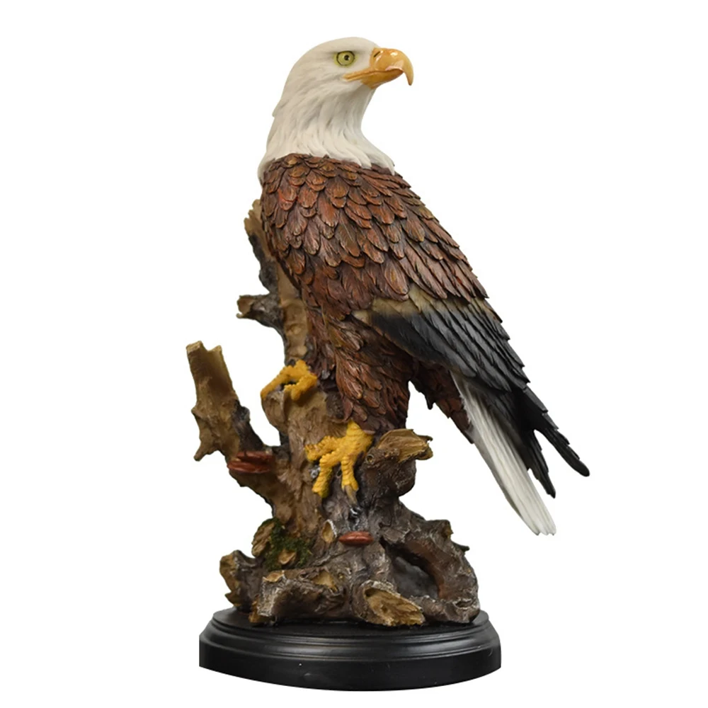 

American bald eagle Dapeng spreading wings resin handicrafts Statue Art Home Office Desktop Decoration Figurines Statues Decor