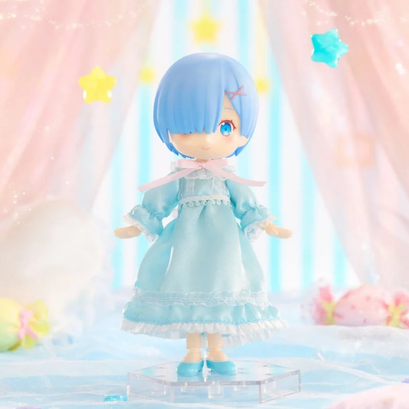 

Genuine FuRyu MeloDoll Re Zero Rem Nightdress Movable Figure 13cm Anime Action Figure Collectible Model Fan Merchandise Toy
