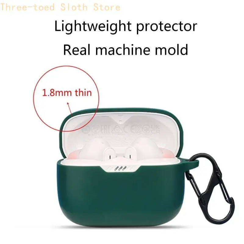 Kabelloser Kopfhörer, verschleißfeste Silikon-Schutzhülle für JBL-Tune 230NC TW, stoßfeste Anti-Verlust-Hülle E74A – Detail 5