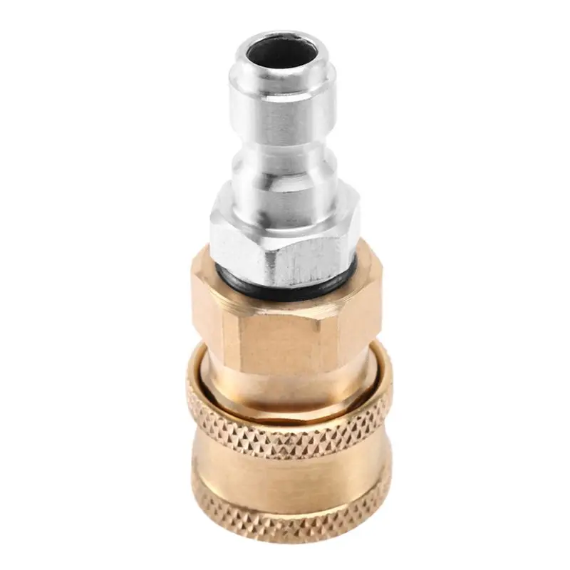 A19F-10X Pressure Washer Adapter Set,1/4 Inch Quick Disconnect Kit With 100 Pack O-Ring.5000 Psi