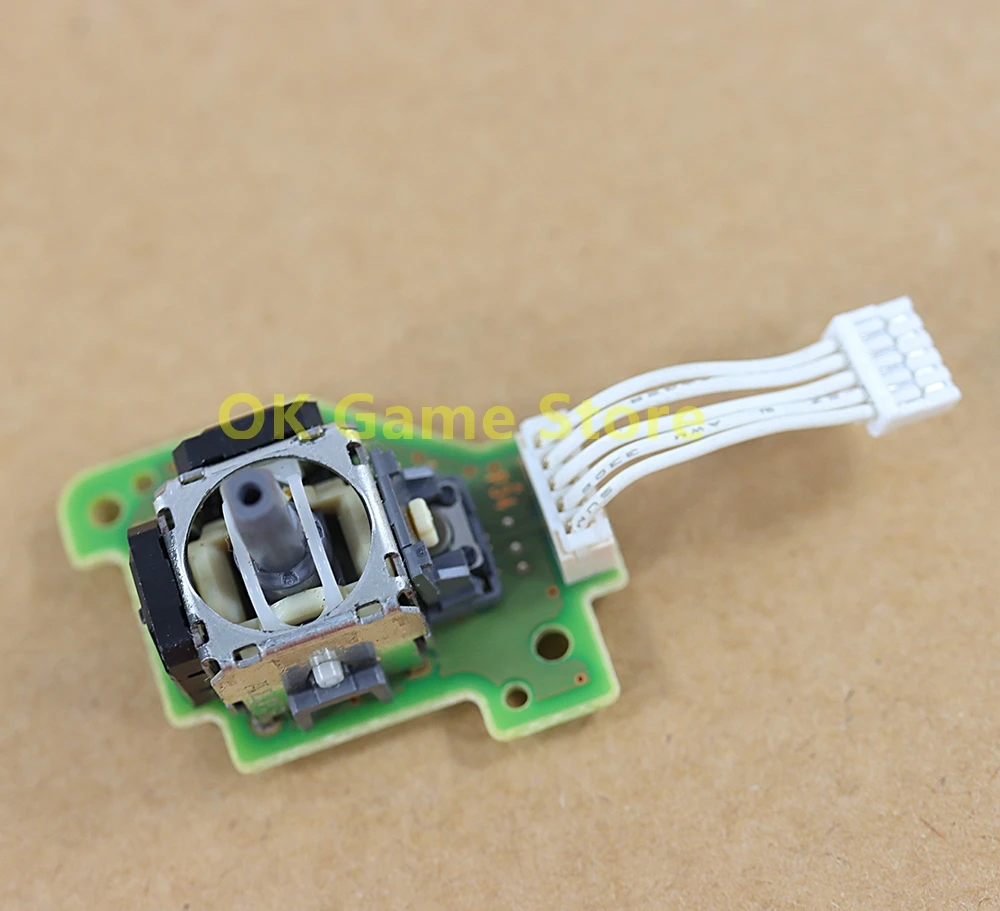 1 قطعة عصا تحكم ثلاثية الأبعاد مع كابل لـ Wii U الأصلي المستخدمة مقبض اليسار اليمين الروك ثلاثية الأبعاد عصا التحكم وحدة استبدال وحدة التحكم في الألعاب #6