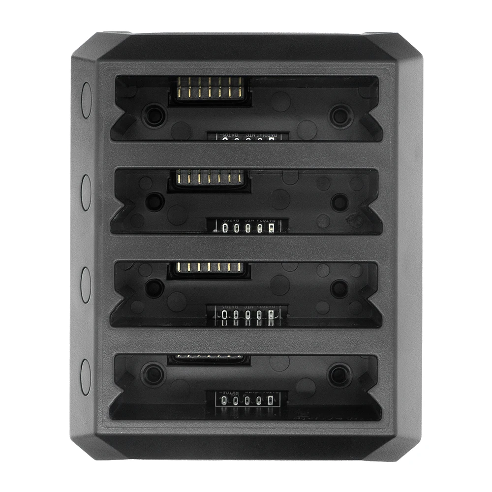 4-slot carregador de bateria berço + adaptador para zebra motorola tc51 tc56 tc52 tc57