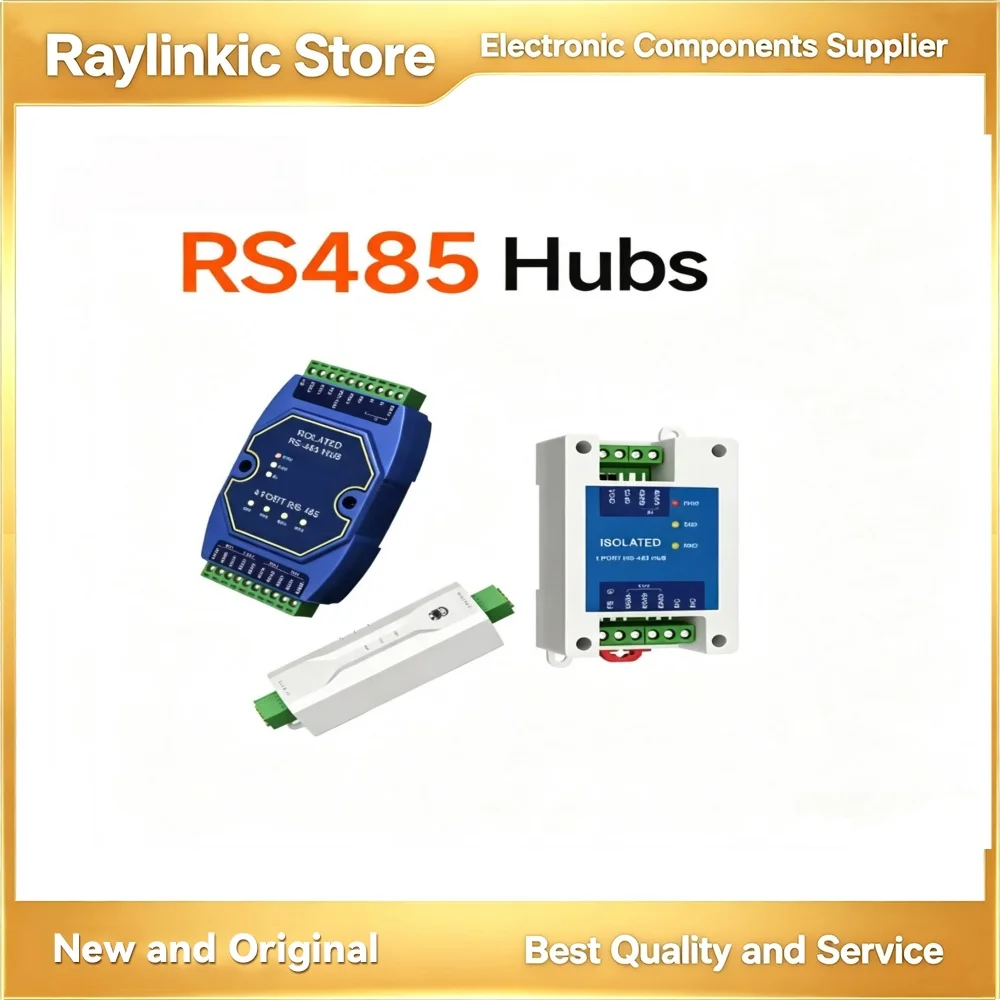 CDEBYTE E810-R11/12/14/18 E810-R21/41 E810-R11M/12M Industrial RS485 Hubs Photoelectric Isolation Power & Signal Isolation