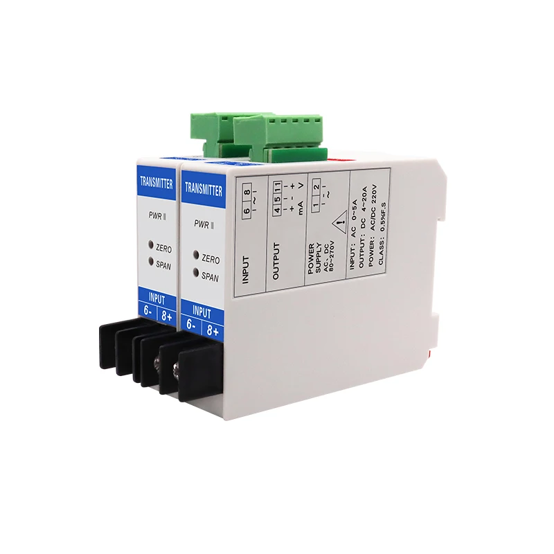 Compact AC Current/Voltage Transmitter with High Isolation Performance for Industrial Automation Applications