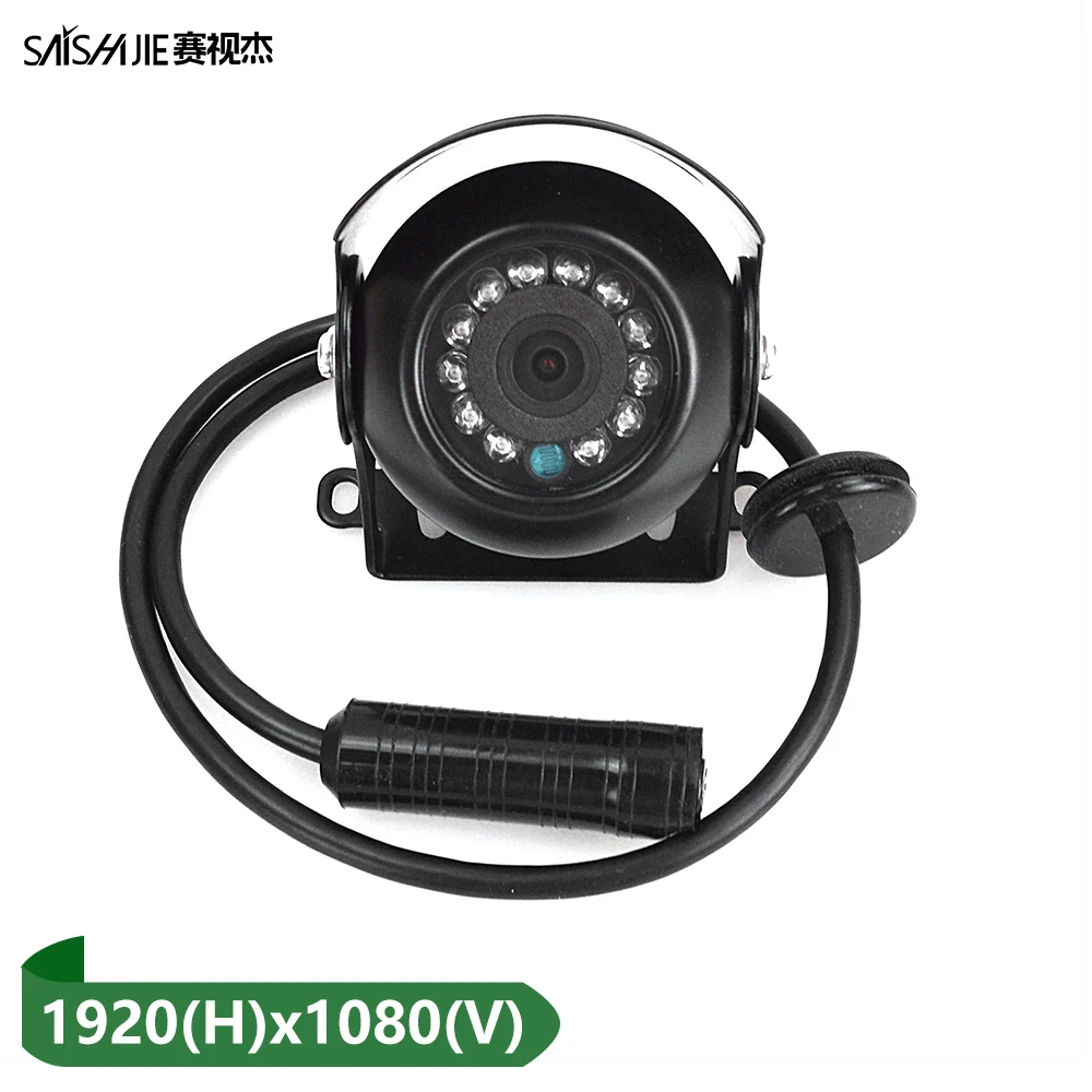 

Car Reversing Camera Heavy Duty Rear View Truck Dome Mount Camera 1080P IR Night Vision Waterproof Dc 12V for Trailer RV Van