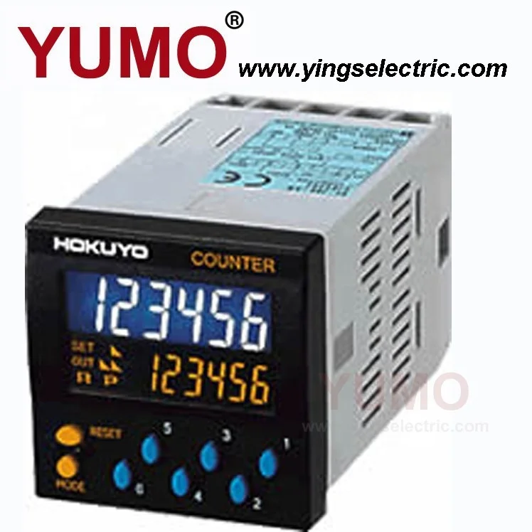 HOKUYO DC-JB6-DW  Electronic counter with DIN size