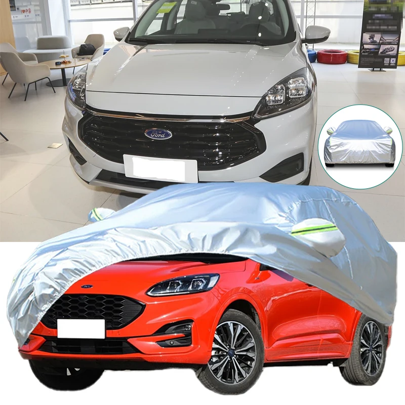 

For Ford Escort Outdoor Protection Full Car Covers Snow Cover Sunshade Waterproof Dustproof Exterior Car Accessories