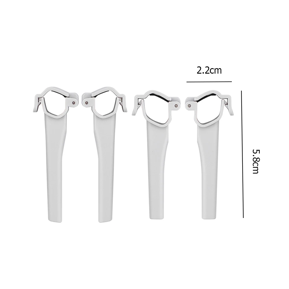 4PCS Extended Support Feet Kits Heighten 21mm Landing Gear Landing Leg Protector Foldable for DJI Mini 3 Pro Drone Accessories