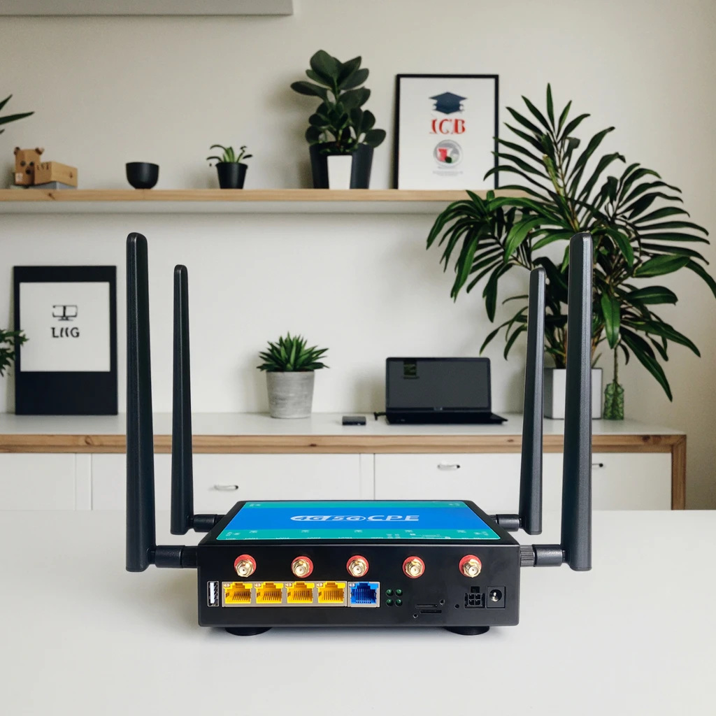 Hot Sale Wireless WIFI Router Dual Band WiFi6 Router With 5G LTE Support Outdoor Use 2.4G 5.8G High Gain Antennas