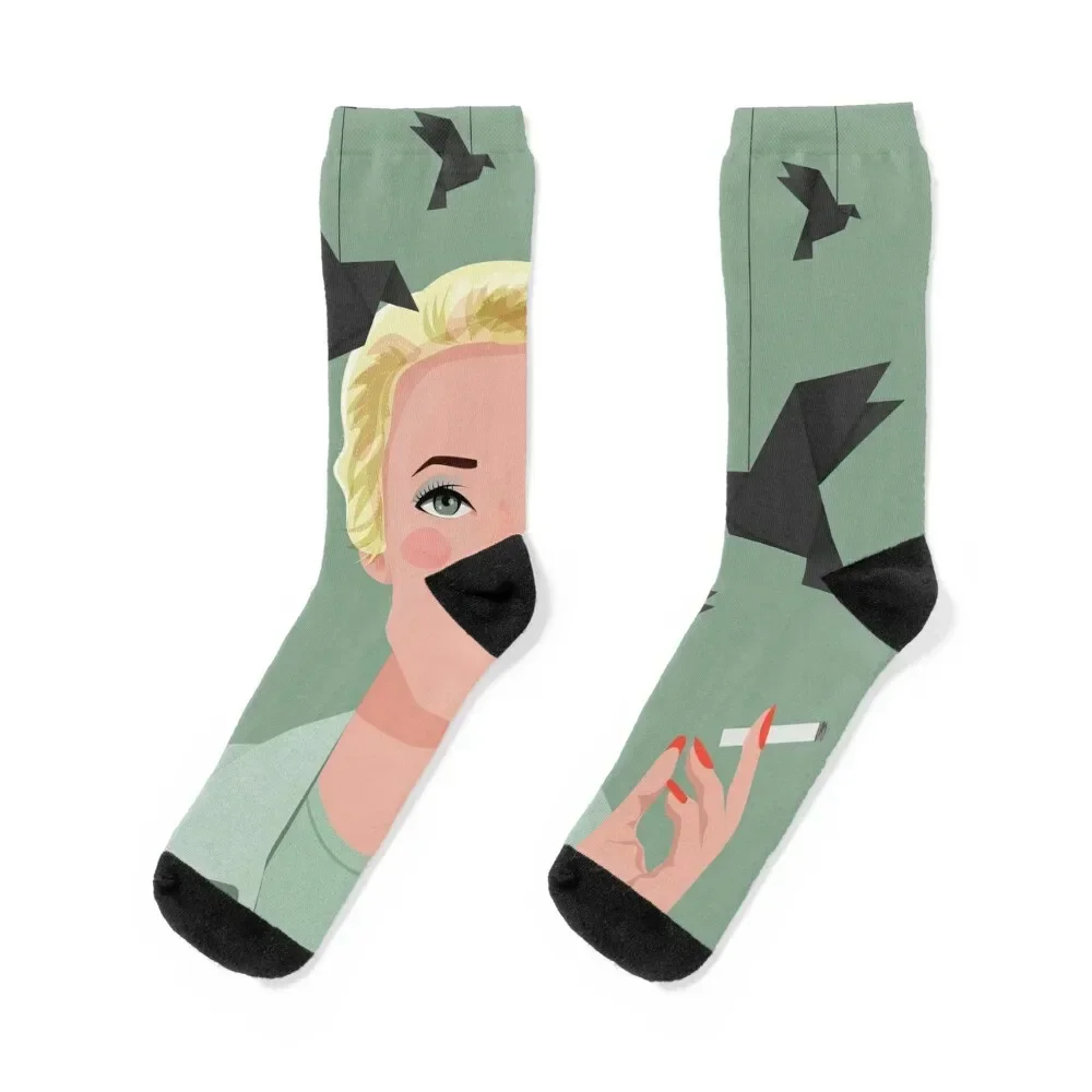 

Tippi in the birds Socks set ankle essential happy Ladies Socks Men's