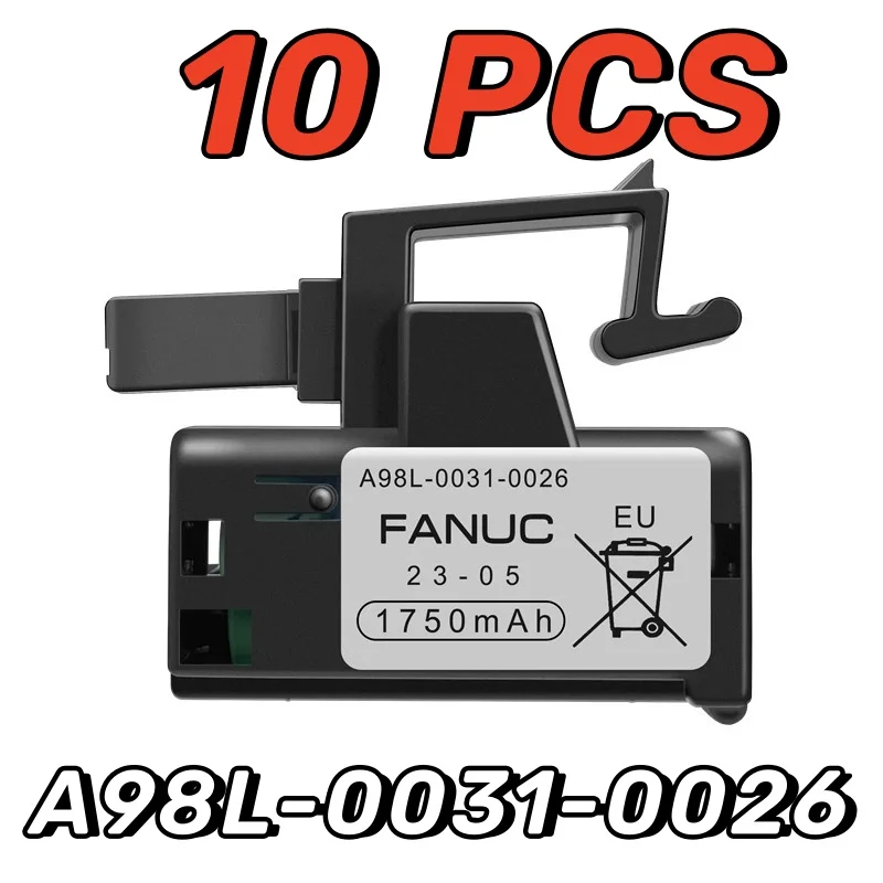 10 PACK New A98L-0031-0026 a02b-0309-k102 A02b-0309-k102 3V FANUC PLC CNC Lithium Battery