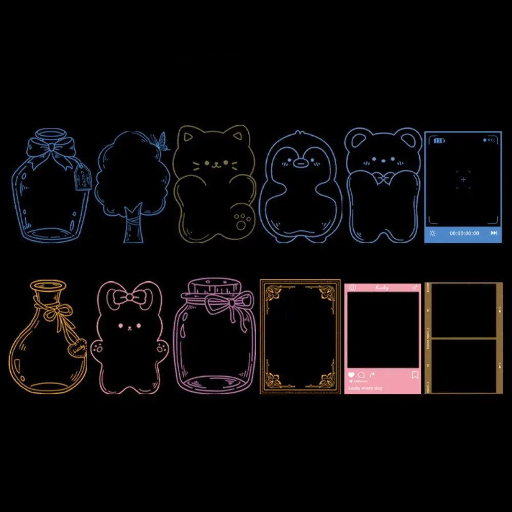 

DIY Materials DIY Dried Flower Bookmarks Handmade Pressed Flower Dried Flower Stickers Transparent Flower Page