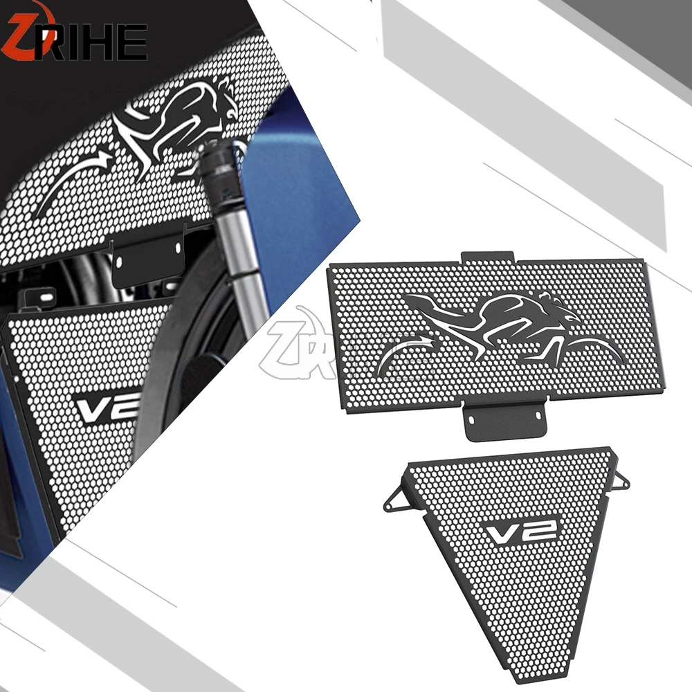 

Motorcycle Upper Lower Radiator Guards Grille Cover Oil Cooled Protector Accessories For Ducati Streetfighter V2 2022 2023 2024