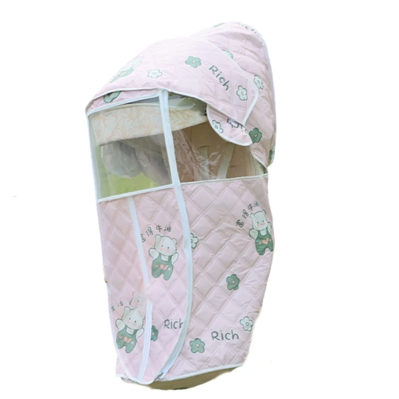 YYD Universal Baby Strollers Rain Cover Dustproof Windproof Protections Cover Sleeve