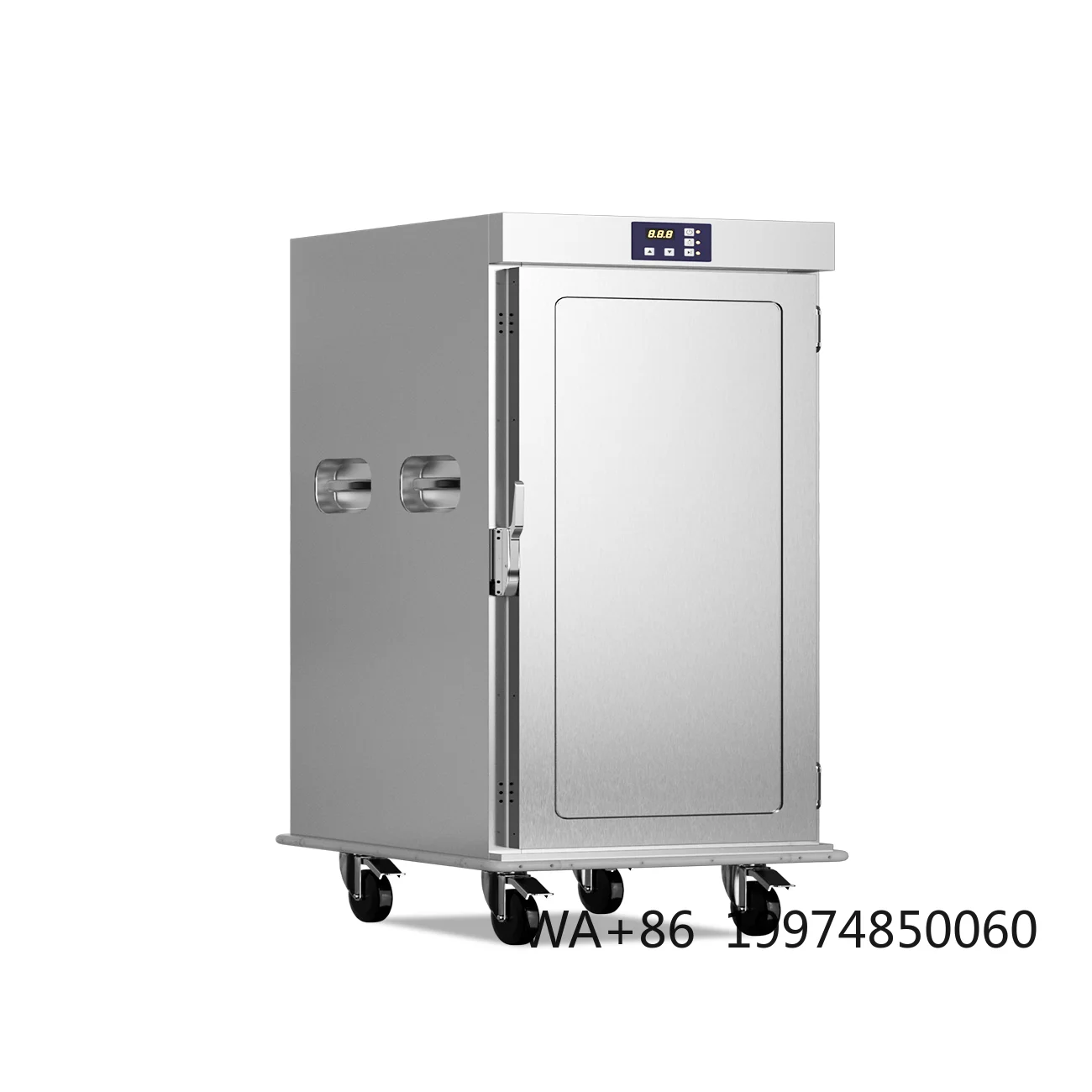 

High Quality Stainless Steel Commercial Insulated Heated Restaurant Hotel Banquet Large Capacity Food Warmer Cabinet With Wheel