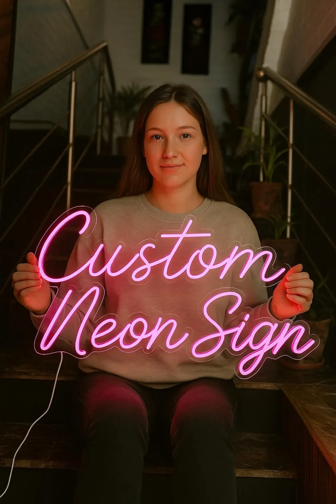 مخصص النيون تسجيل Led اسم ضوء النيون لتزيين الغرفة المنزل حفلة جدار ديكور مصباح مع باهتة شعار الأعمال شخصية #1