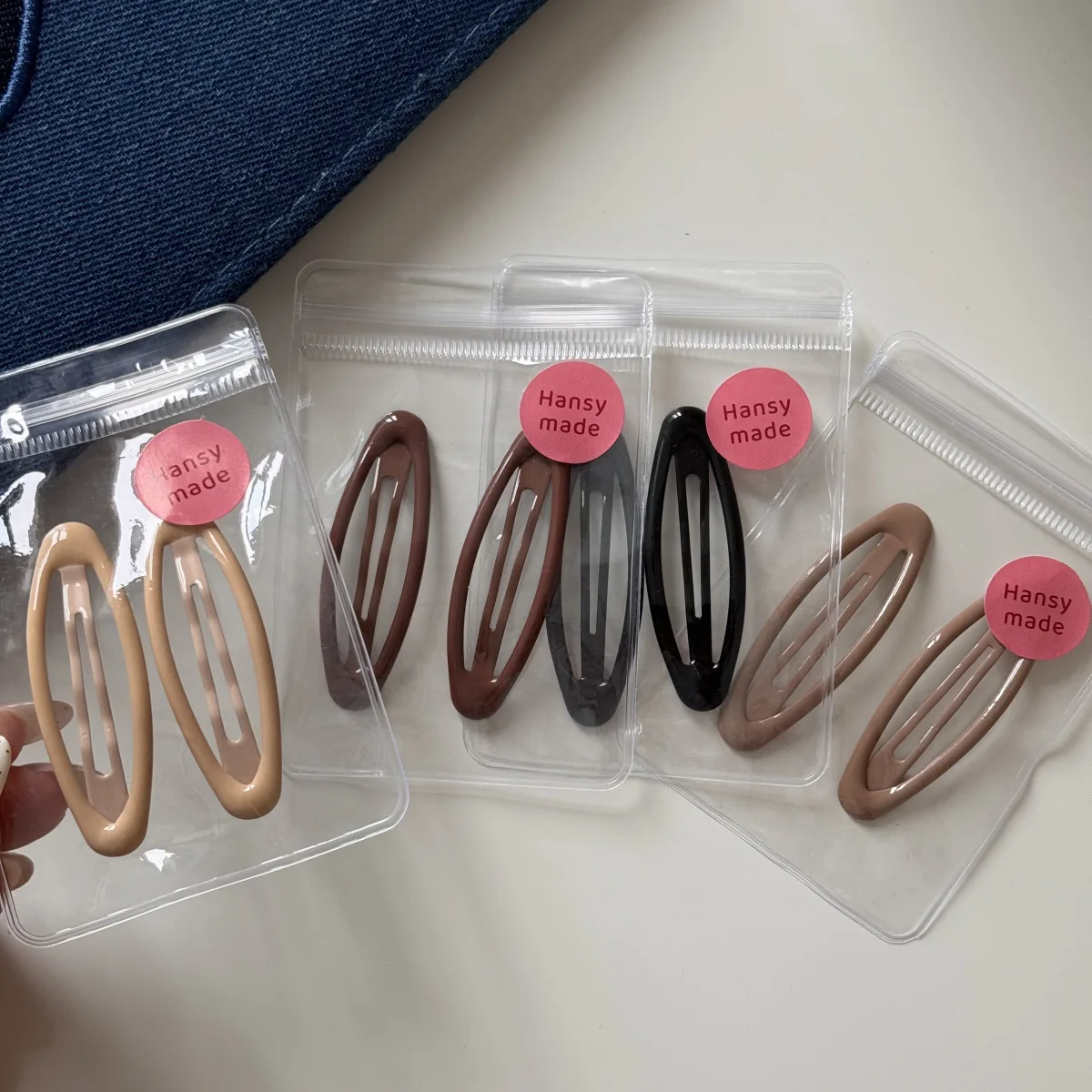 

2pcs Fashion Temperament Hair Side Clips Leopard Print Oil Droplet BB Clip Bangs Clip Sweet Cute Girls Oval Hair Edge Clip New