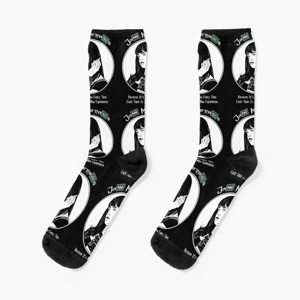 

Jane Margolis - Breaking Bad Socks Heating sock winter designer custom Men Socks Luxury Brand Women's