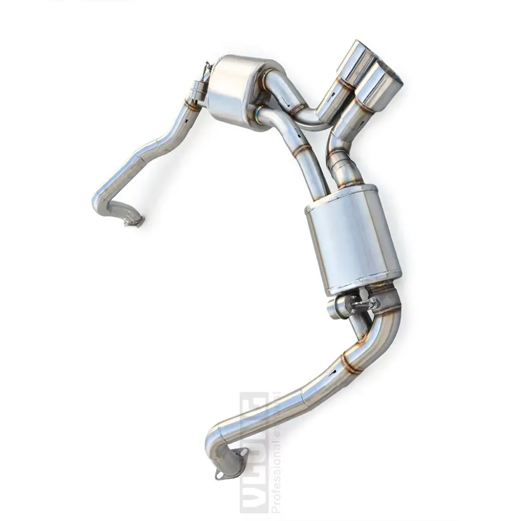 

Cat Back Exhaust System with Valve Control for Porsche Boxster S Cayman S 981 3.4L 2012-2016 Stainless Steel Sports Exhaust