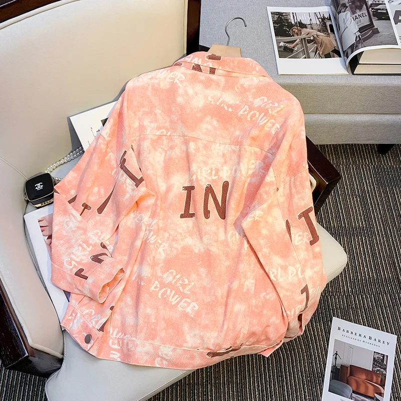 Western Style Internet Famous Denim Shirt New Spring and Autumn Loose Ins Trendy Versatile Design Jacket