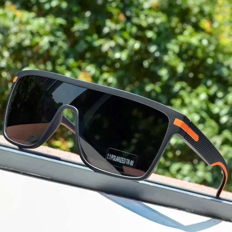CRIXALIS Mode Gepolariseerde Zonnebril Voor Mannen Vierkante Oversized Anti Glare Driver Spiegel Zonnebril Vrouwen UV400 Bril Mannelijke