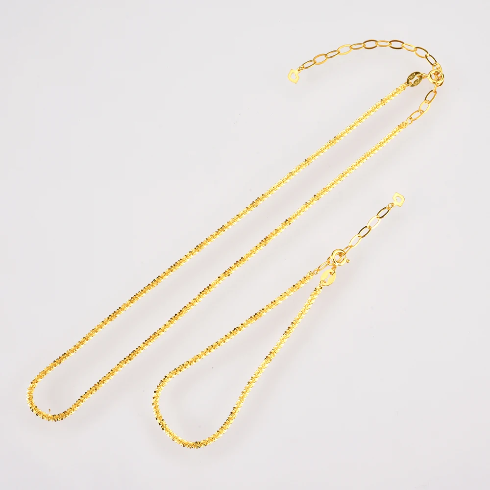 ANDYWEN New 925 Sterling Silver 2.2mm Chain Choker Necklace Long Chain Rock Punk Women Luxury 2020 Fashion Fine Jewelry