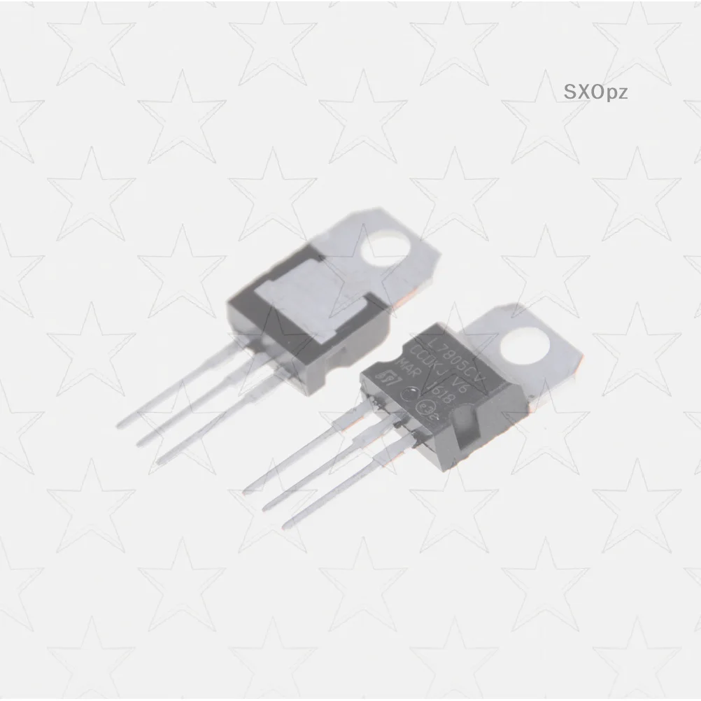 10 قطعة IC L7805CV L7805 TO-220 5 فولت الجهد المنظم