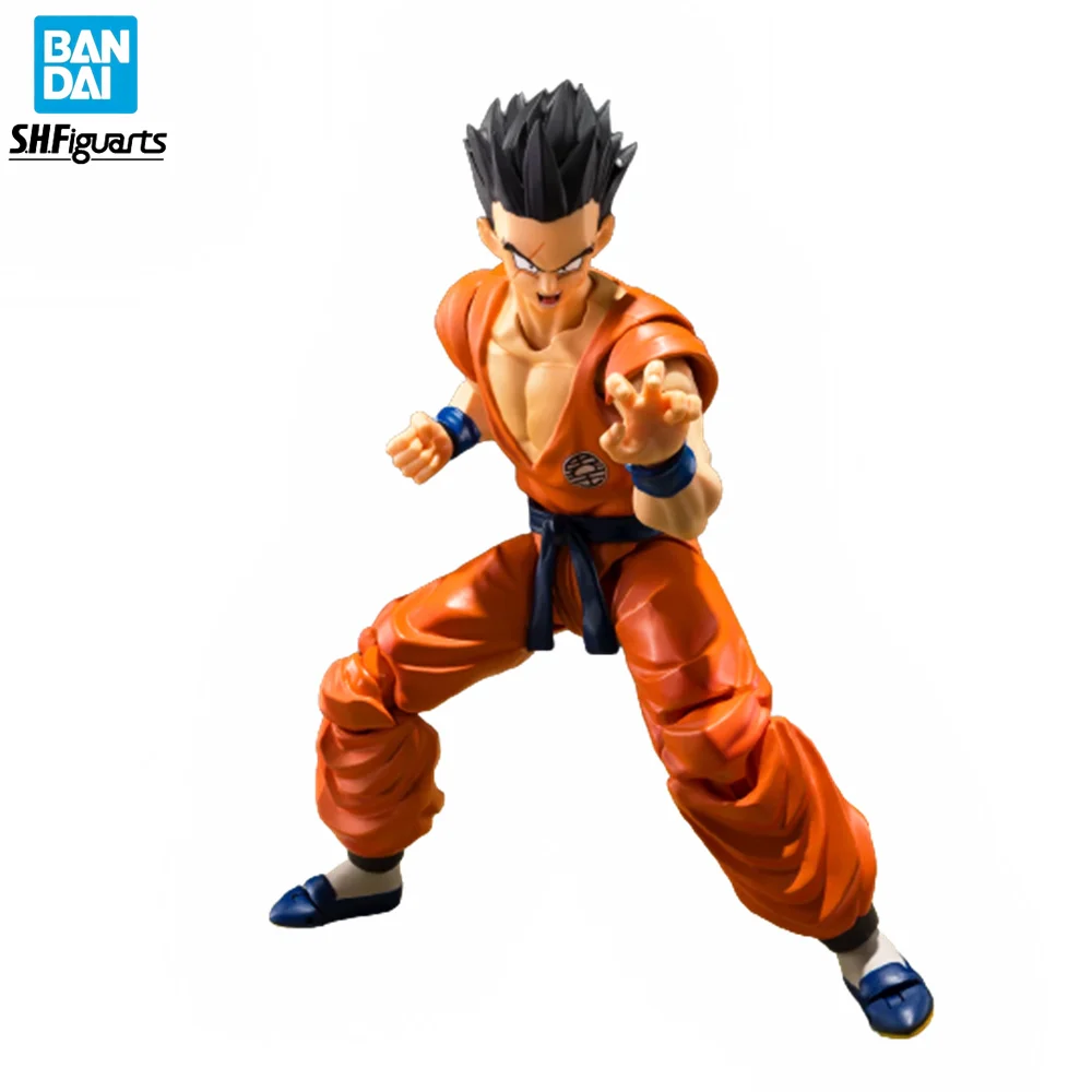 

Original Bandai S.H.Figuarts Yamcha Dragon Ball Z Anime Figure Toys SHF Super Hero PVC Model Powerful People on Earth Gift