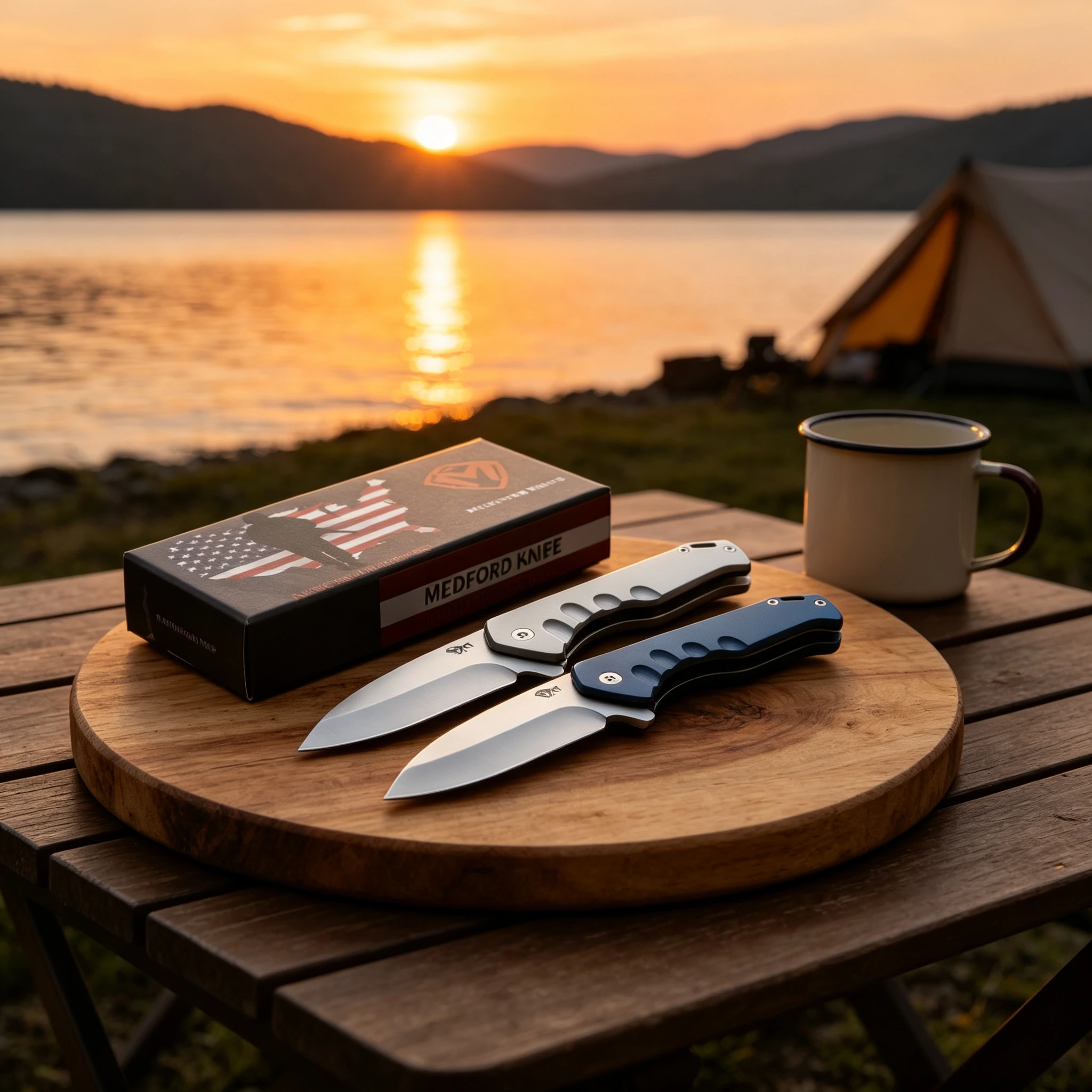 Medford EDC Personalized Mini Folding Knife High-Hardness D2 Steel Blade Ball Bearing Structure Camping Knife - view 3