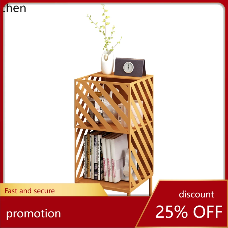 

YFY Nordic Bedside Table Iron Bedroom Mini Creative Storage Multifunctional Cabinet