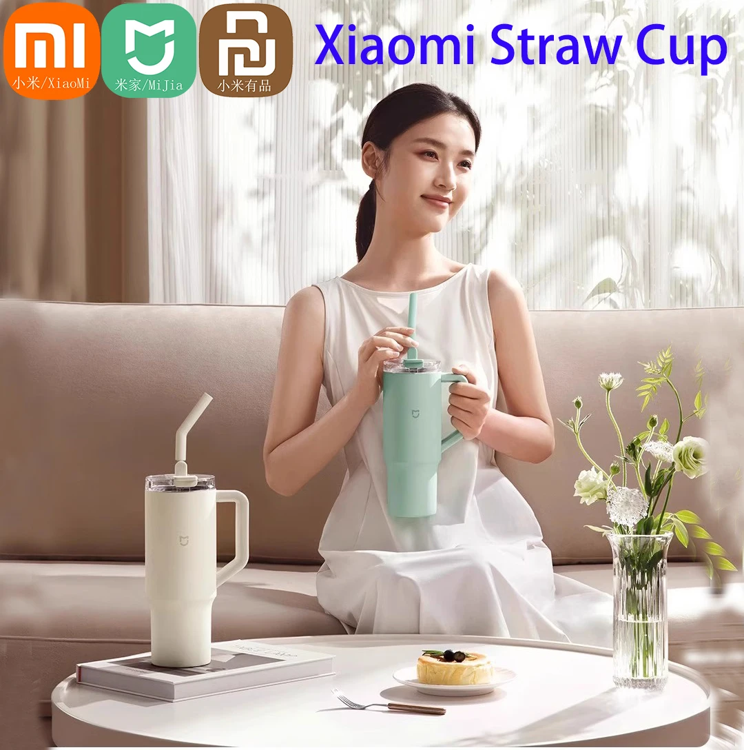 

Xiaomi Smart Kettle 1L High Capacity 316L Stainless Steel Strong Cold Preservation Insulation Food contact grade Mijia Straw Cup