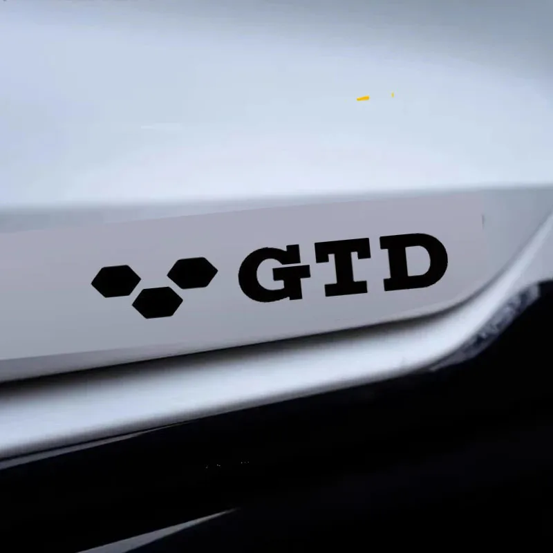 2Pcs Car Body Sticker For Volkswagen VW GTD Golf4 5 6 7 MK4 MK5 MK6 MK7 MK8 Auto Accessories