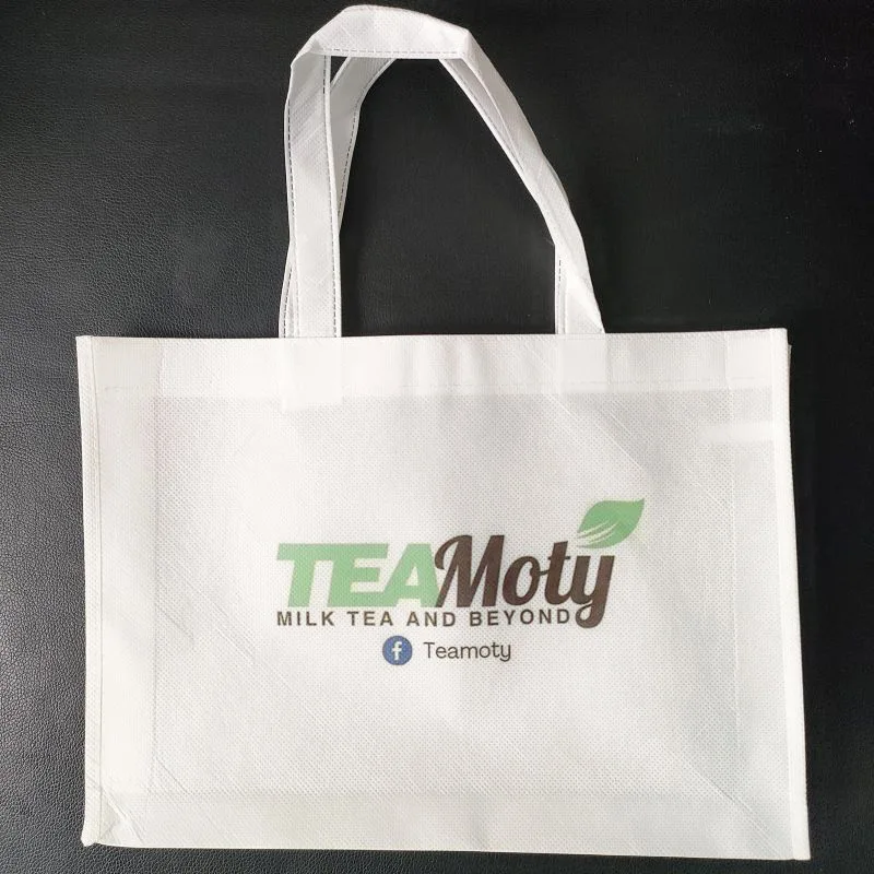 10pcs/lot Blank Sublimation Non-woven Fabric Carryout Shopping Bag Heat Transfer Printing Materials