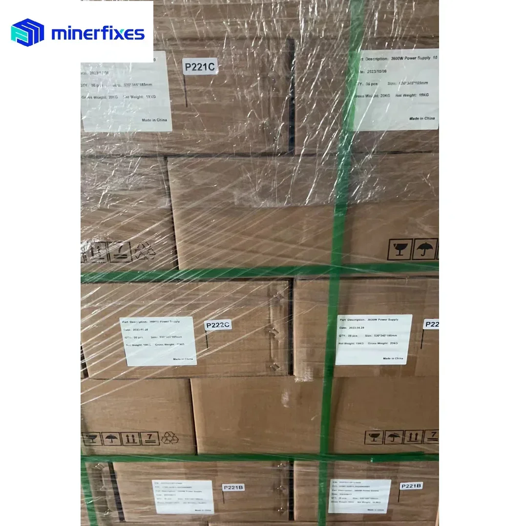 مصدر طاقة Whatminer جديد P221C P221B P222C P222B مصدر طاقة لـ Whatsminer M20 M30 M30S M30S + M30S ++ جزء بديل سيئ