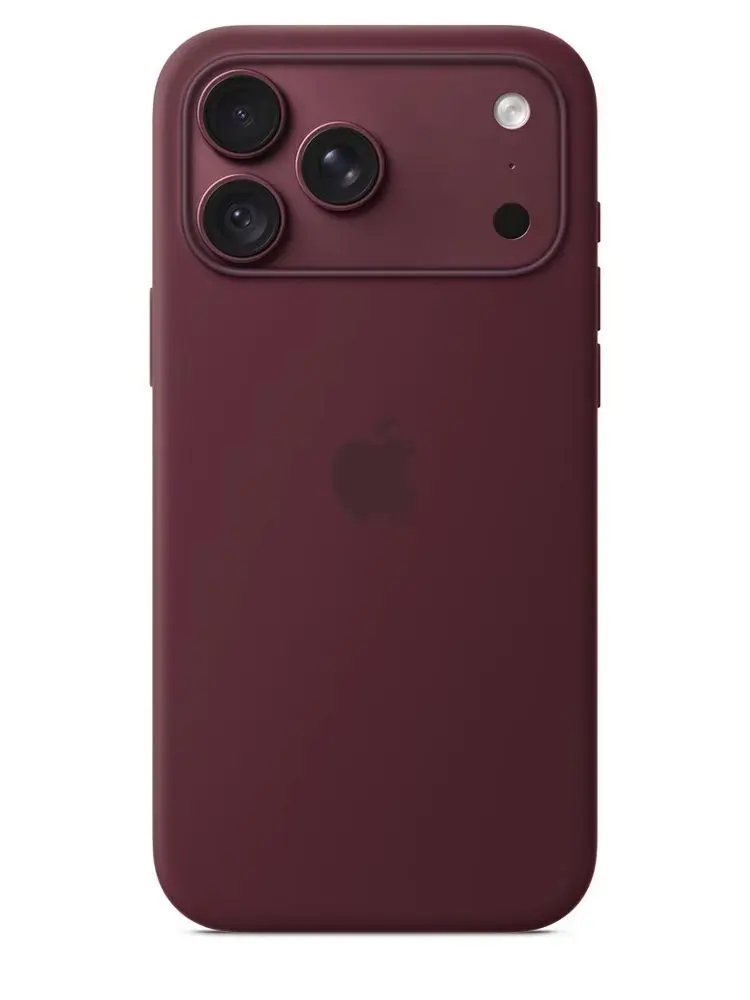 Oryginalne, miękkie silikonowe etui MagSafe do iPhone 18, 17, 16, 15 Pro Max, umożliwiające bezprzewodowe ładowanie, z logo i opakowaniem ochronnym. — 2