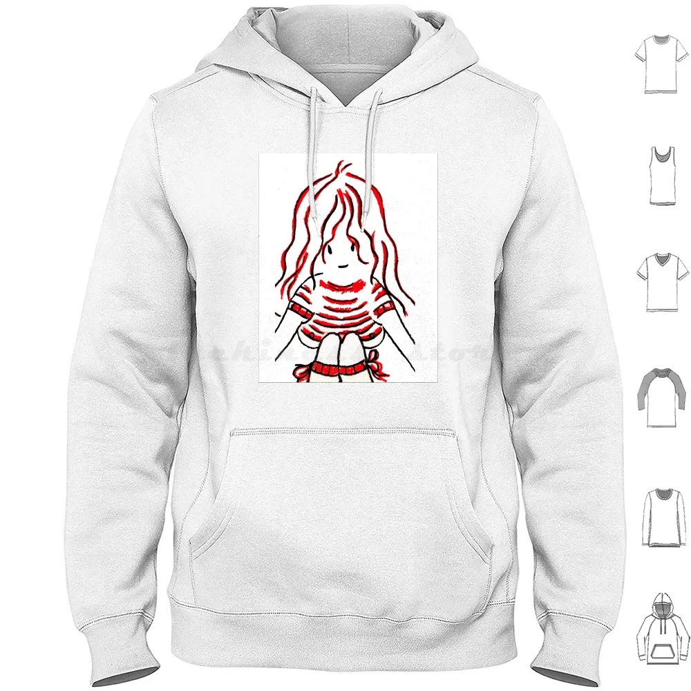 Mylene Farmer Drawing Hoodie Cotton Long Sleeve Farmer Mylene Farmer French France Joelle Guillaume Francophile