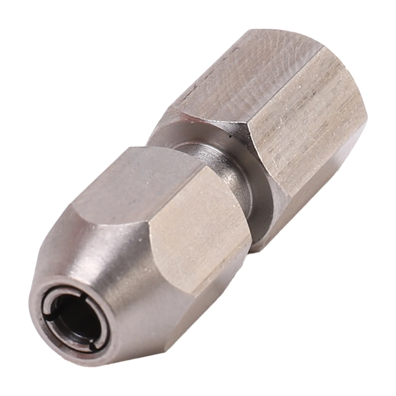 YSUN-2Pcs RC Boat Flexible Coupling CNC Stainless Steel Flex Collet Coupler
