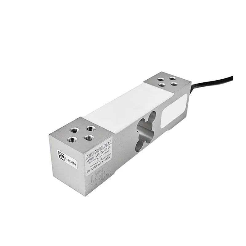 ZEMIC L6E Weighing Sensor Single Point Load Cell 50-500kg Diamond Shaped Mounting Hole Electronic Pricing Scale Platform Scales