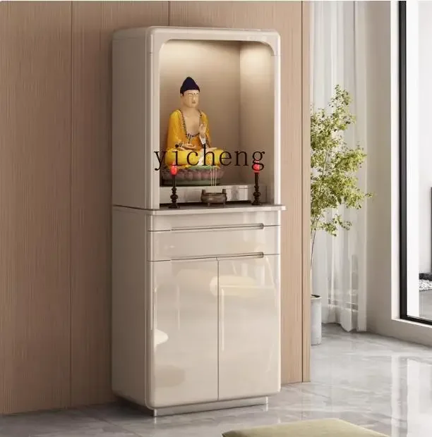 Buddhist Shrine Stand Cabinet Serving Table Household Serving Table God of Wealth Shrine Incense Case Middle Hall Cabinet