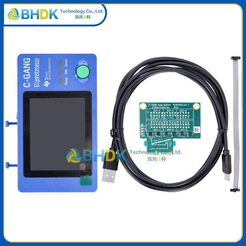 For C-GANG Low Cost Gang Flash Programmer Support CLI LabVIEW Up To 64 Programmers Connected To One PC