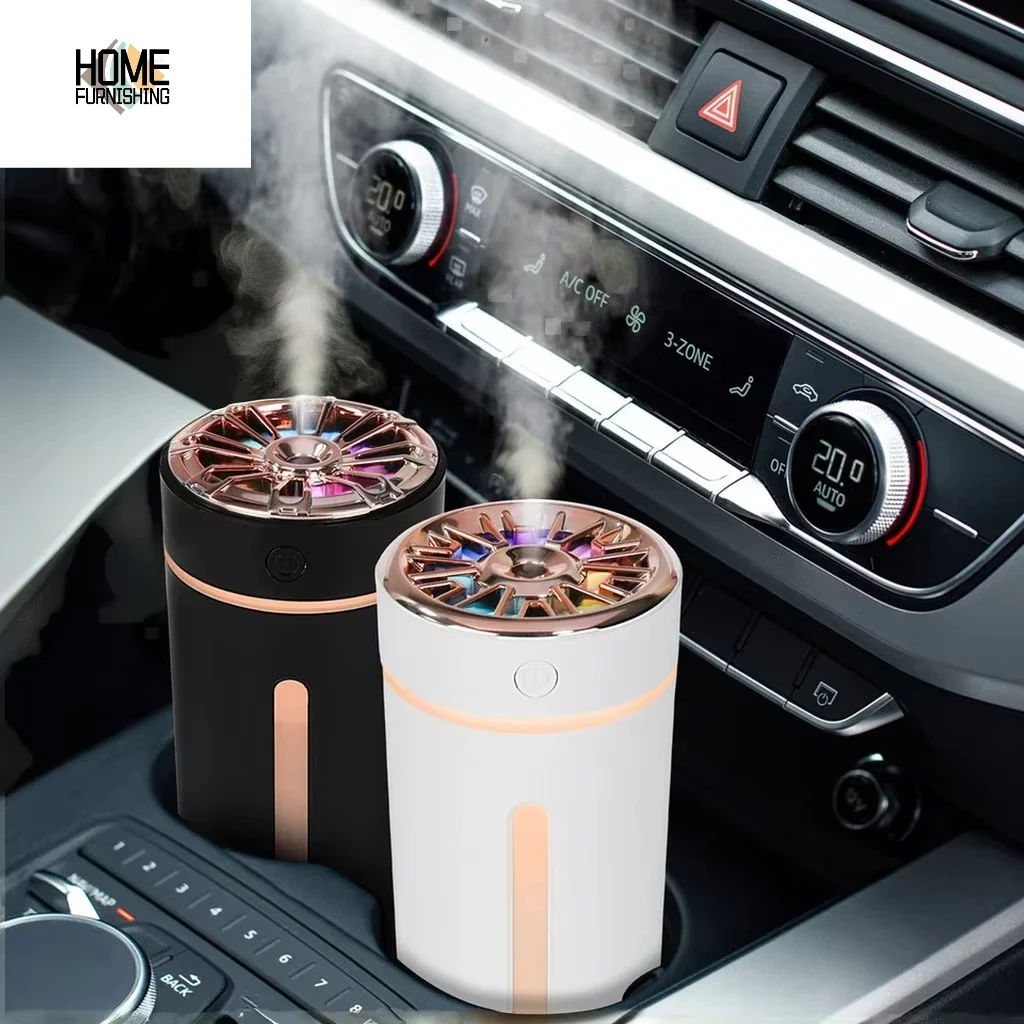 

Portable Automobile Aroma Diffuser Humidificador Cold Fog Electronic Humidifier Outdoor RV Use Aromatherapy