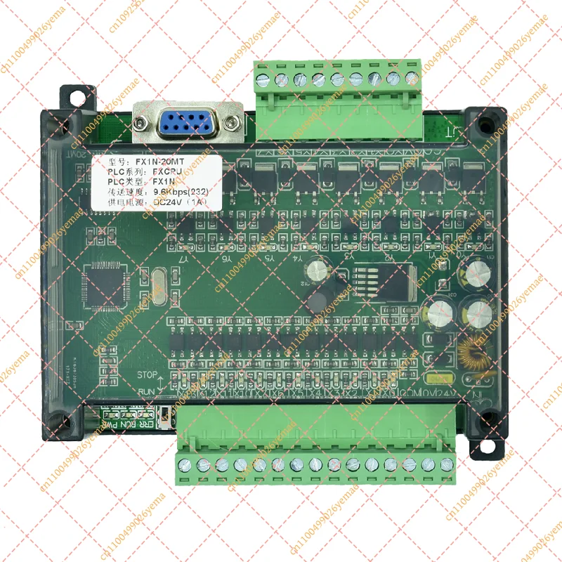 FX1N-10MR/14MR/20MR 10MT/14MT/20MT PLC Industrial Control Board with Shell Relay Transistor Output RS232 DC24V 9.6kbps