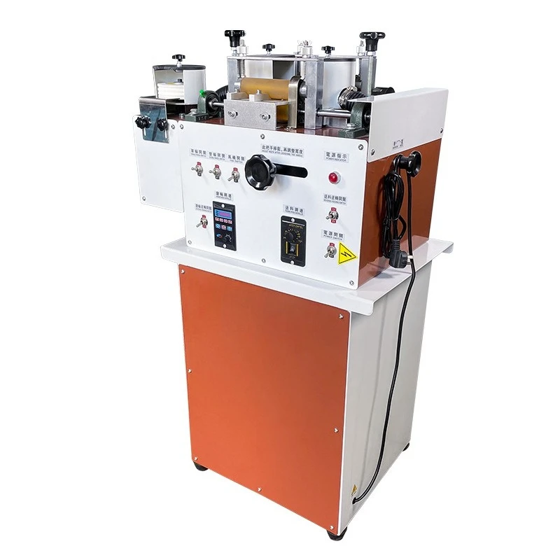 Comes with vacuum three-wheel bilateral grinder, polishing machine leather processing equipment c
